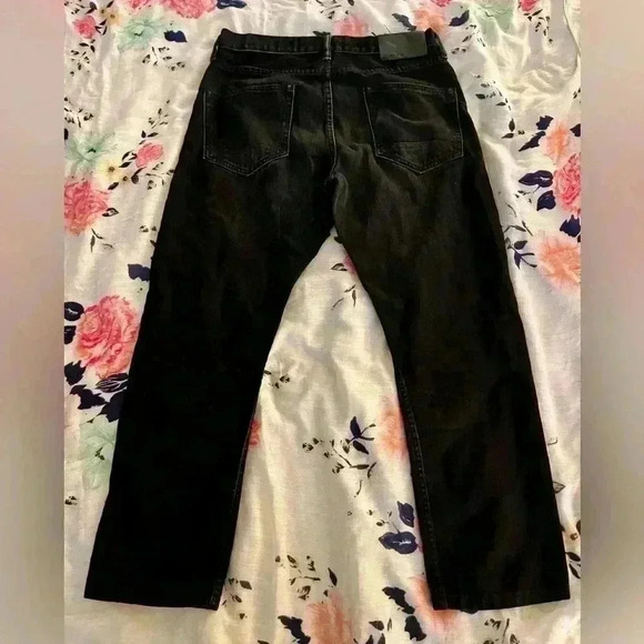 All Saints Rigg Fit Black Jeans Men's Size 28 - Picture 1 of 8